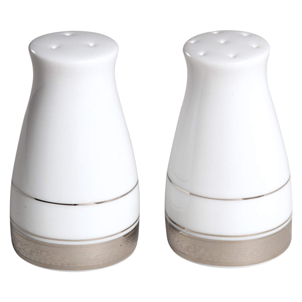 Crestwood Platinum Salt & Pepper Set by Noritake-1