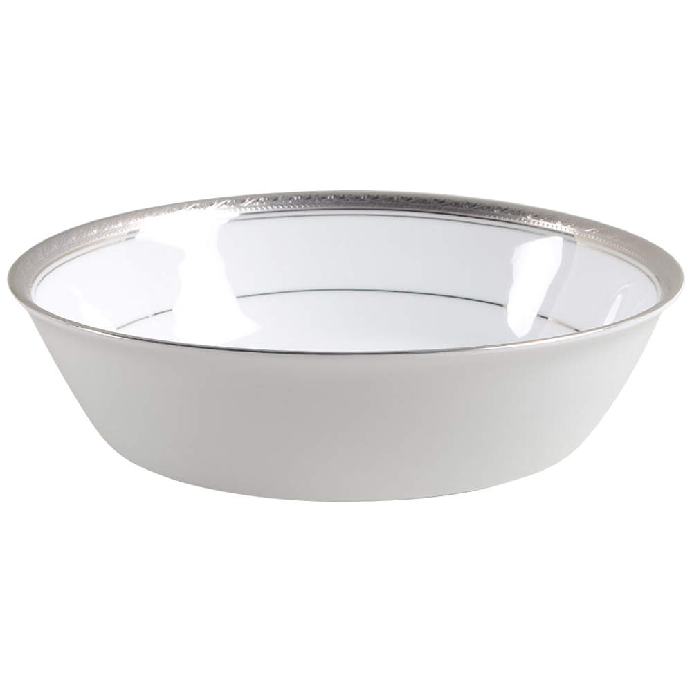 Crestwood Platinum 9" Round Vegetable Bowl by Noritake-1