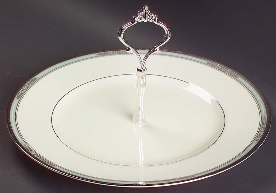 Fullerton Round Serving Plate with Handle (DP) by Noritake-1