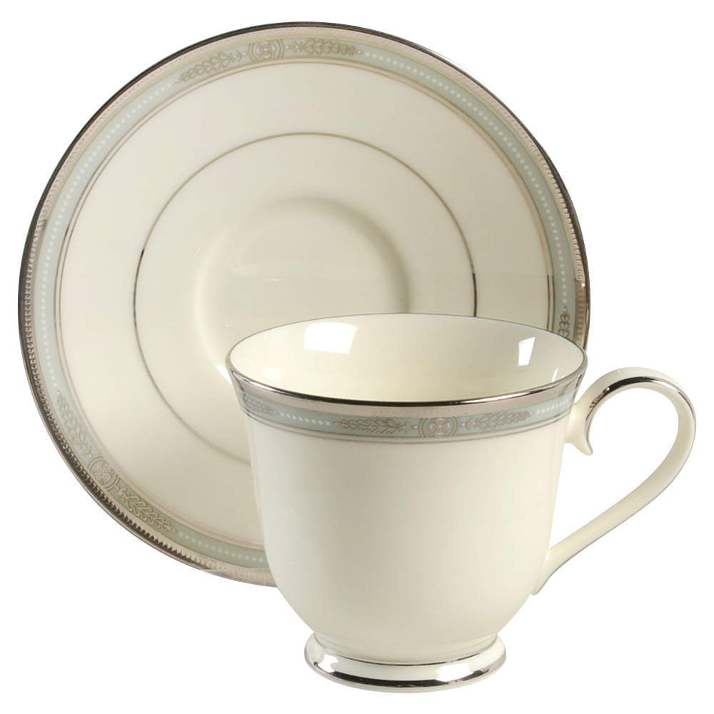 Fullerton Footed Cup & Saucer Set by Noritake-1