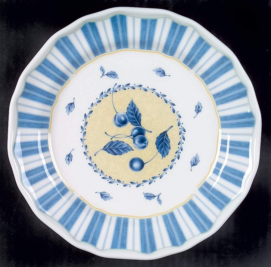 Gourmet Blue Salad Plate by Noritake-1