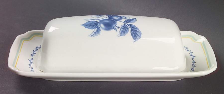 Gourmet Blue 1/4 Lb Covered Butter by Noritake-1
