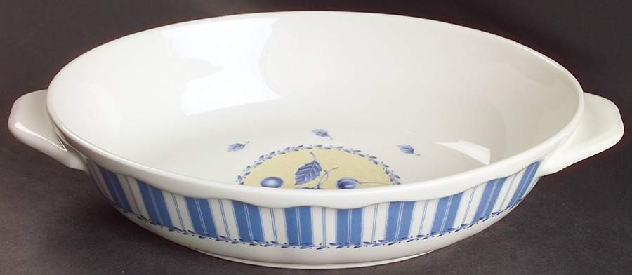 Gourmet Blue 10" Augratin by Noritake-1