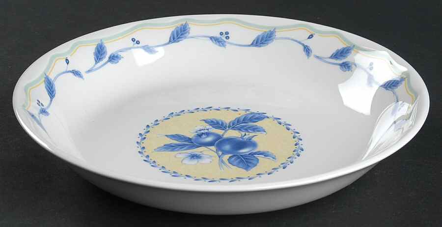 Gourmet Blue 8" Individual Pasta Bowl by Noritake-1