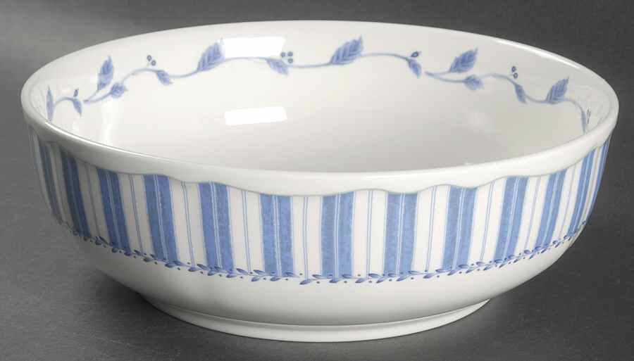 Gourmet Blue 9" Round Vegetable Bowl by Noritake-1