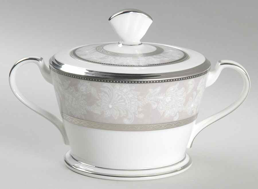 Jefferson Court Sugar Bowl & Lid by Noritake-1
