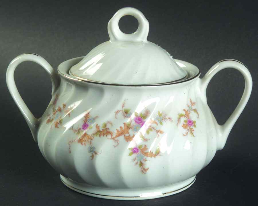 Windsong Sugar Bowl & Lid by Norleans-1