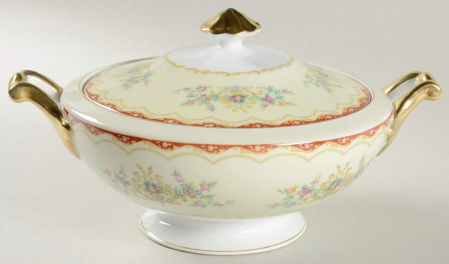 NAT29 Round Covered Vegetable by National China-1
