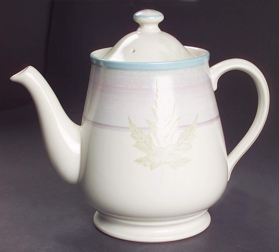 Maple Crest Tea/Coffee Pot & Lid by Noritake-1