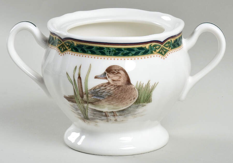Marshlands Sugar Bowl No Lid by Noritake-1