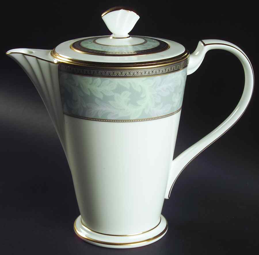 Neptune Gold Coffee Pot & Lid by Noritake-1