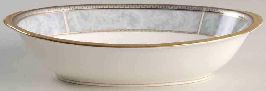 Neptune Gold 10" Oval Vegetable Bowl by Noritake-1