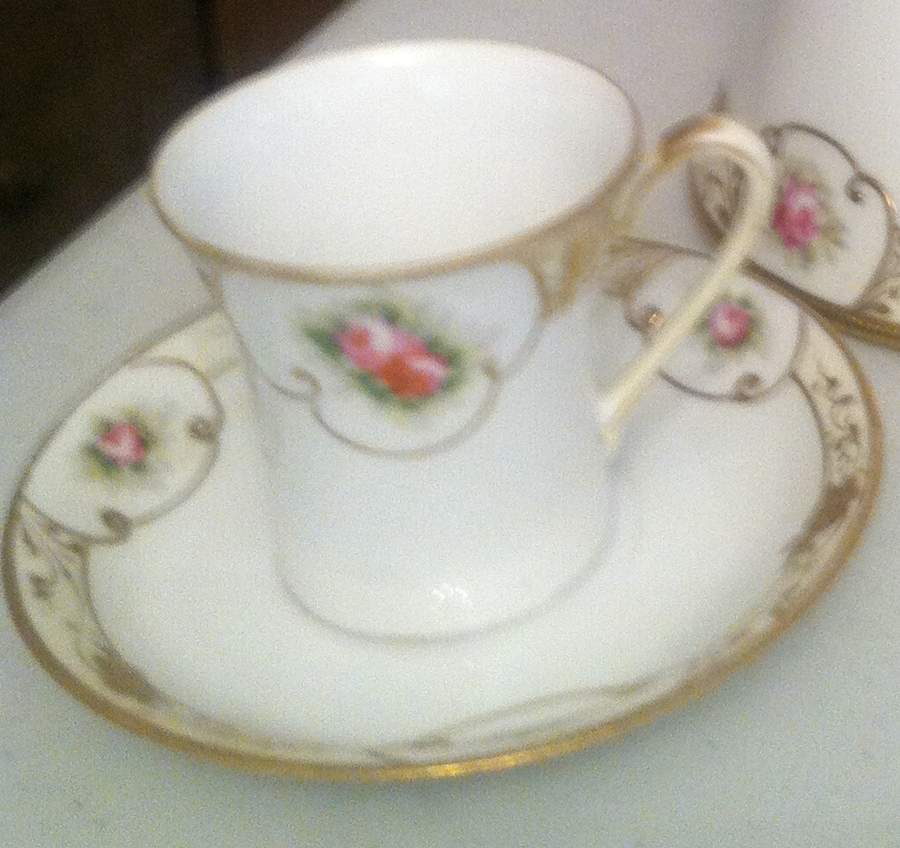 N1344 Chocolate Cup & Saucer Set by Noritake-1