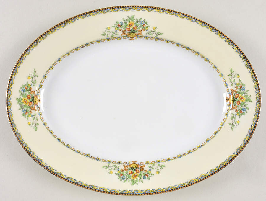 N1365 11" Oval Serving Platter by Noritake-1