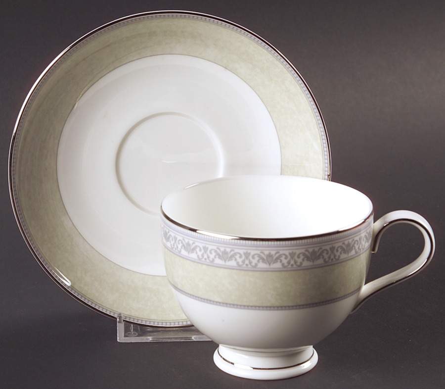 Sanderville Footed Cup & Saucer Set by Noritake-1