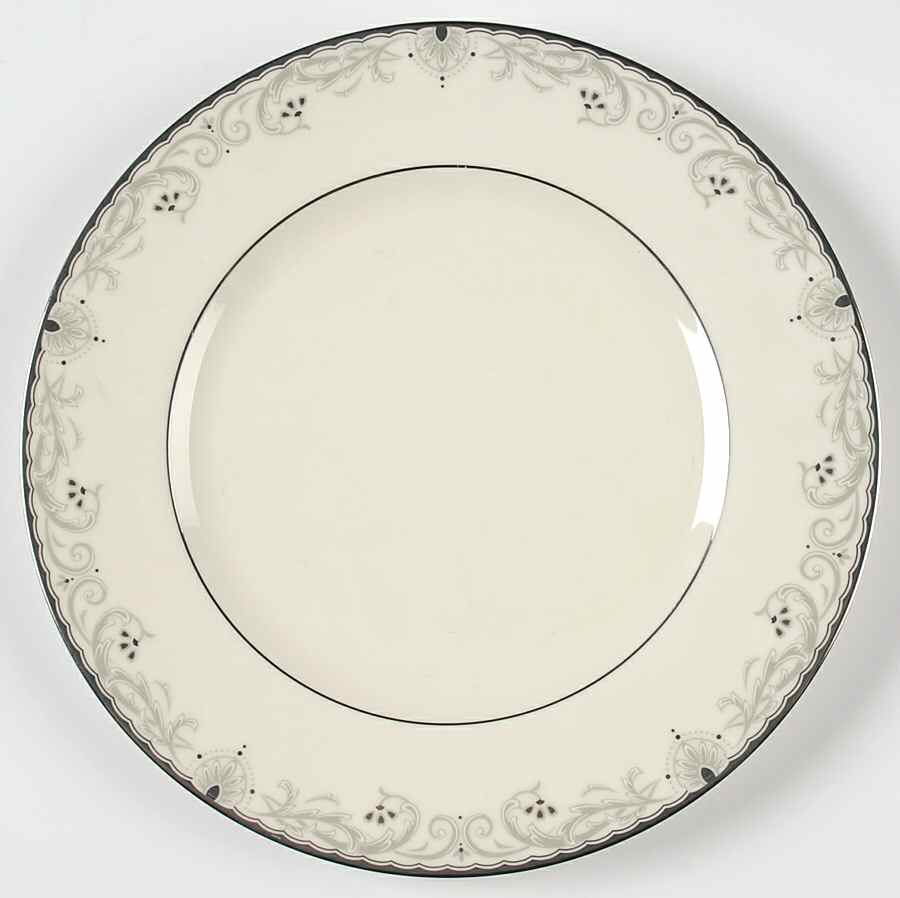 Venetian Scroll Salad Plate by Noritake-1