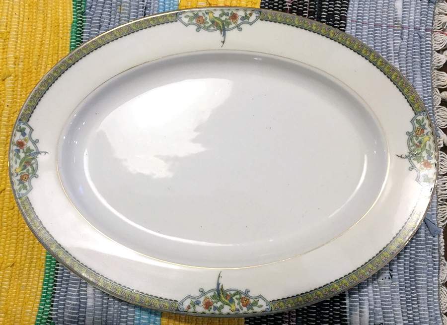 N1390 11" Oval Serving Platter by Noritake-1