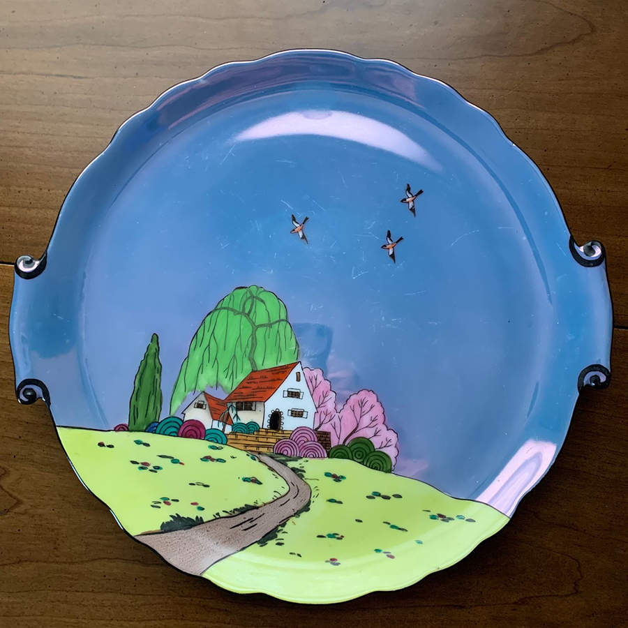 N1392 Handled Cake Plate by Noritake-1