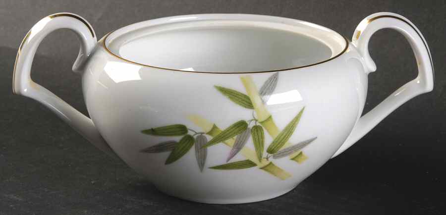 Spring Bamboo Sugar Bowl No Lid by Narumi-1