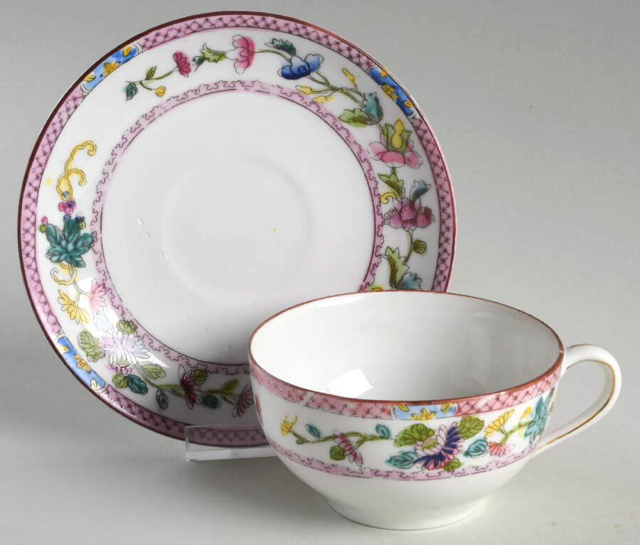 N1397 Flat Cup & Saucer Set by Noritake-1