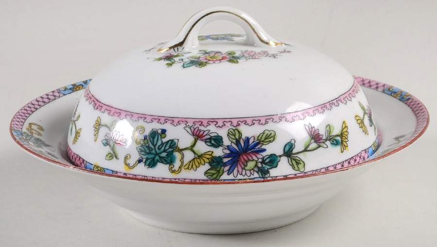 N1397 Round Covered Butter by Noritake-1