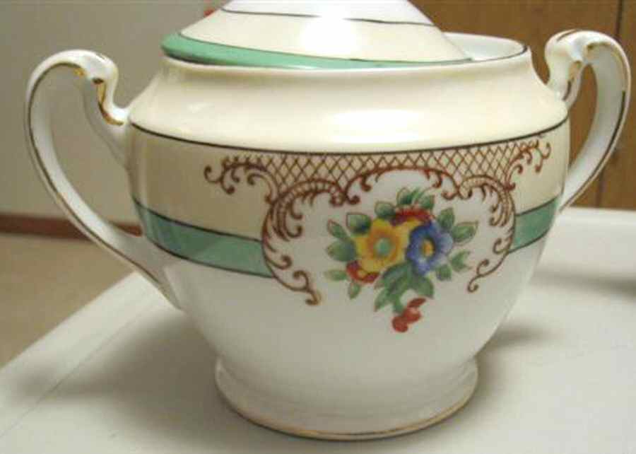 N1403 Sugar Bowl & Lid by Noritake-1