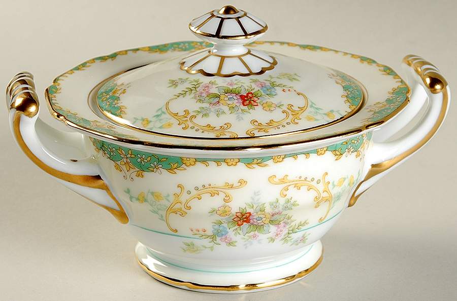 N1407 Sugar Bowl & Lid by Noritake-1