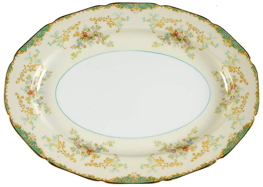 N1407 11" Oval Serving Platter by Noritake-1