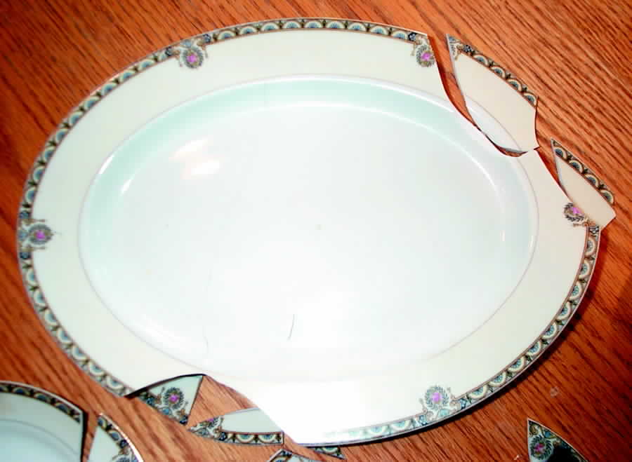 N1412 13" Oval Serving Platter by Noritake-1