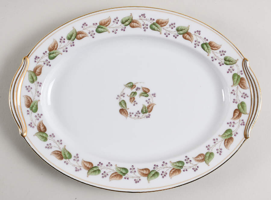 5115 12" Oval Serving Platter by Noritake-1