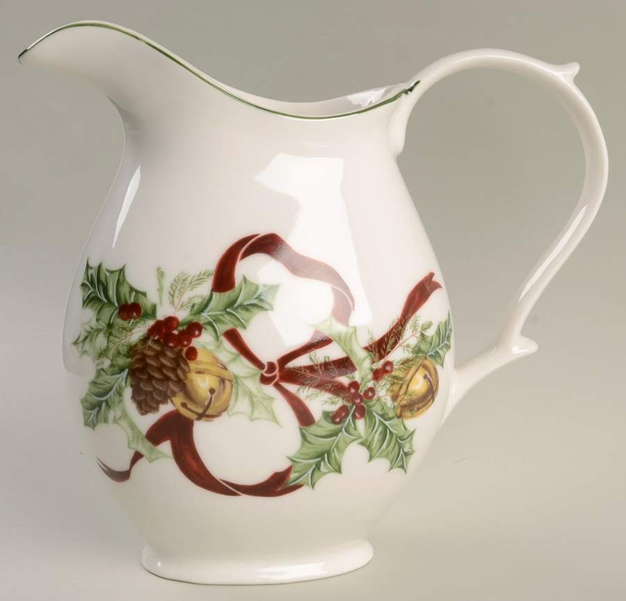Holly Bells 48 Oz Pitcher by Noble Excellence-1