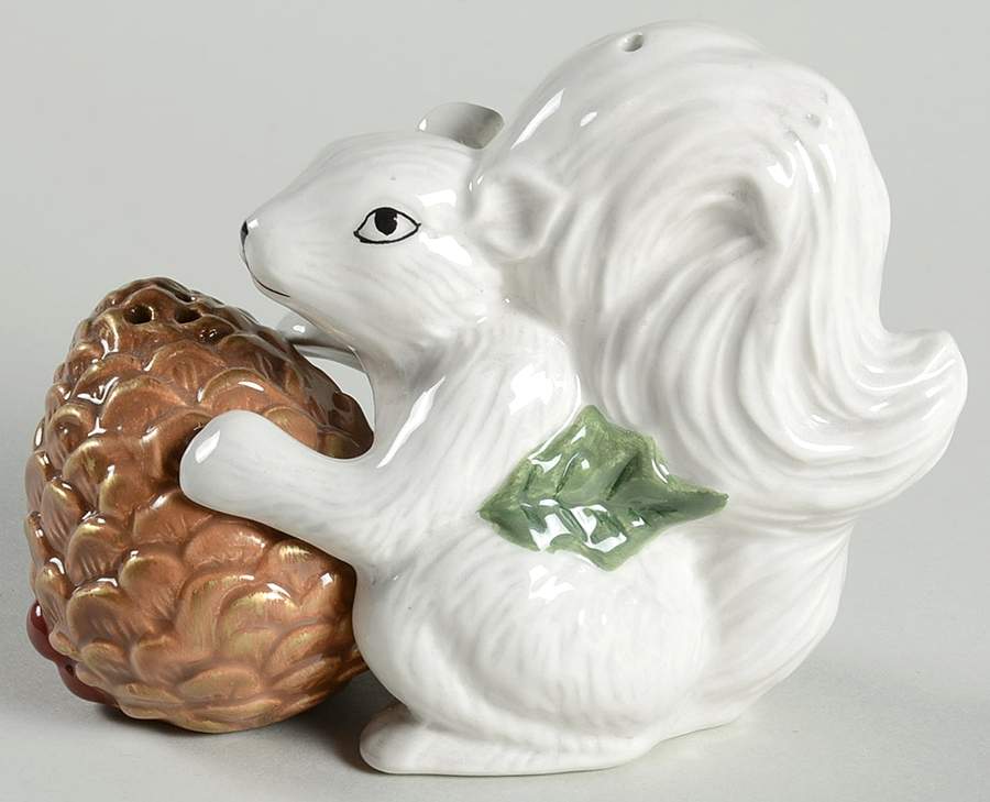 Holly Bells Figural Salt & Pepper Set by Noble Excellence-1