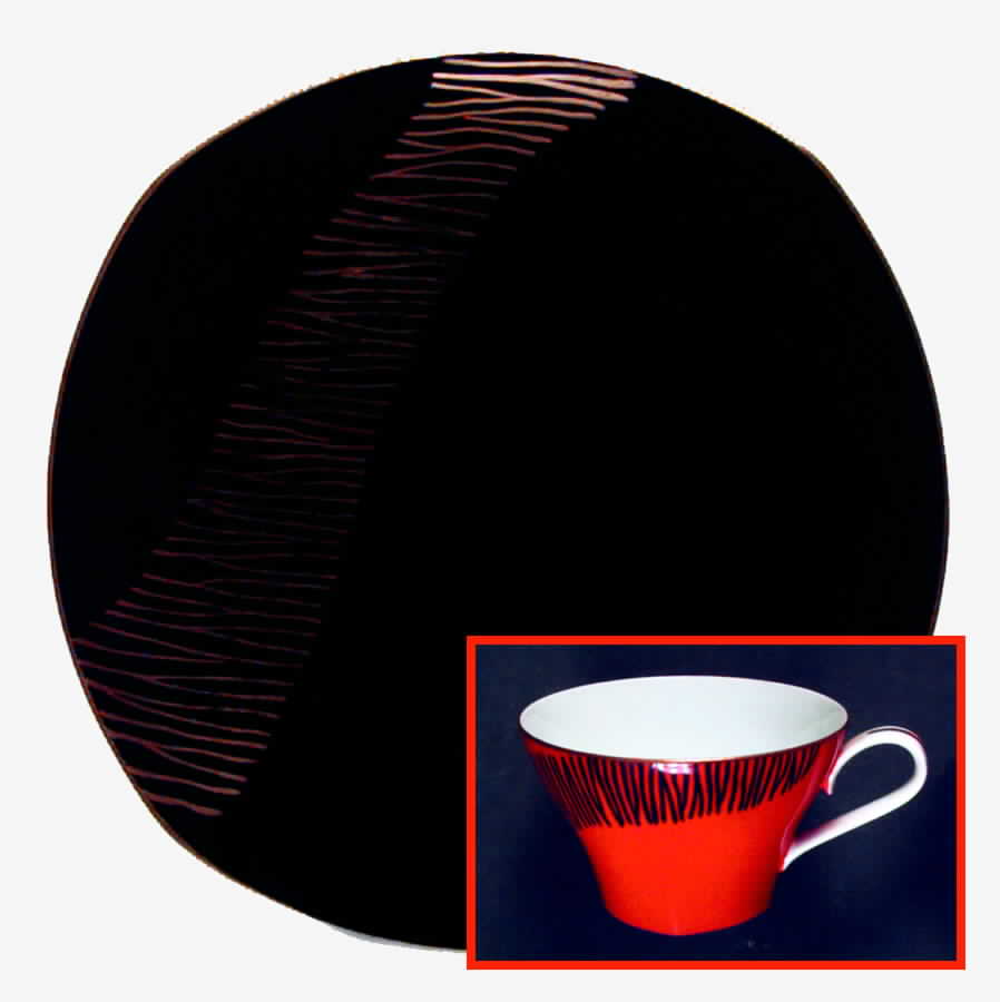N1417 Flat Cup & Saucer Set by Noritake-1