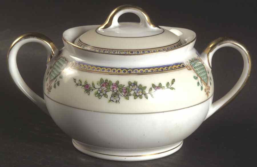 N1418 Sugar Bowl & Lid by Noritake-1
