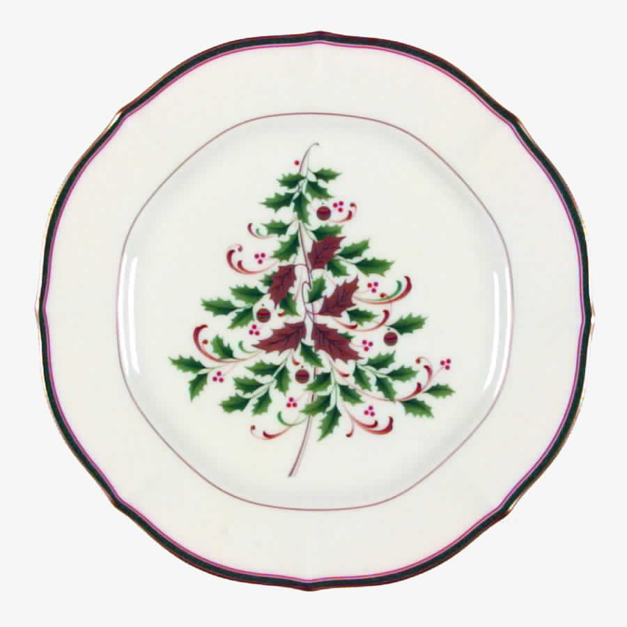 Christmas Rhythm Accent Salad Plate by Noritake-1