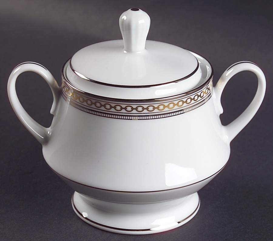 Legacy Splendor Sugar Bowl & Lid by Noritake-1
