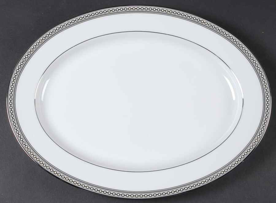 Legacy Splendor 13" Oval Serving Platter by Noritake-1