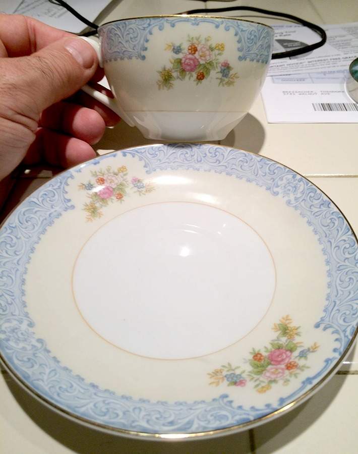 N1442 Flat Cup & Saucer Set by Noritake-1