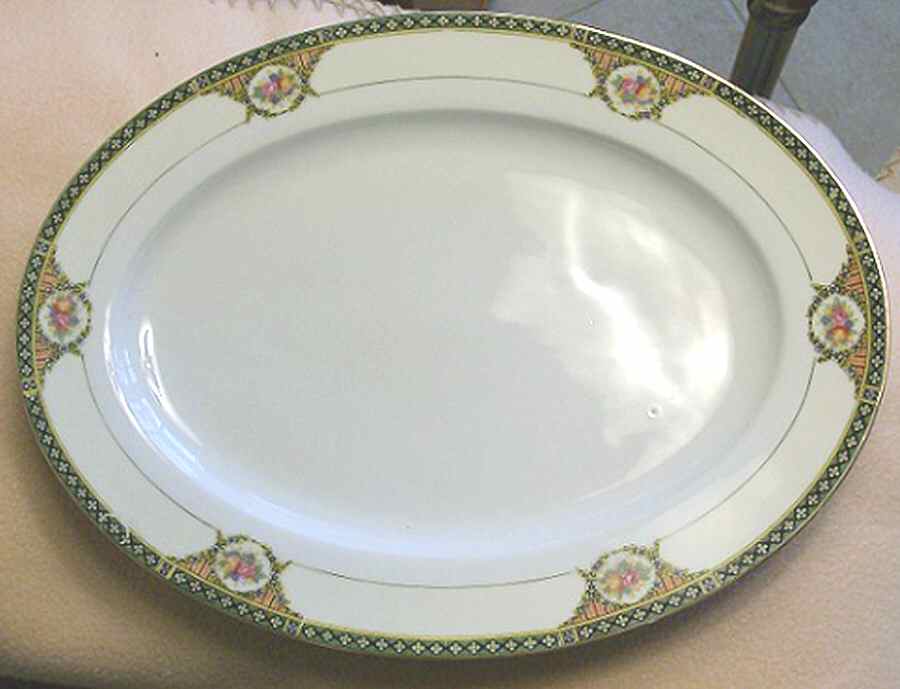 N1459 11" Oval Serving Platter by Noritake-1