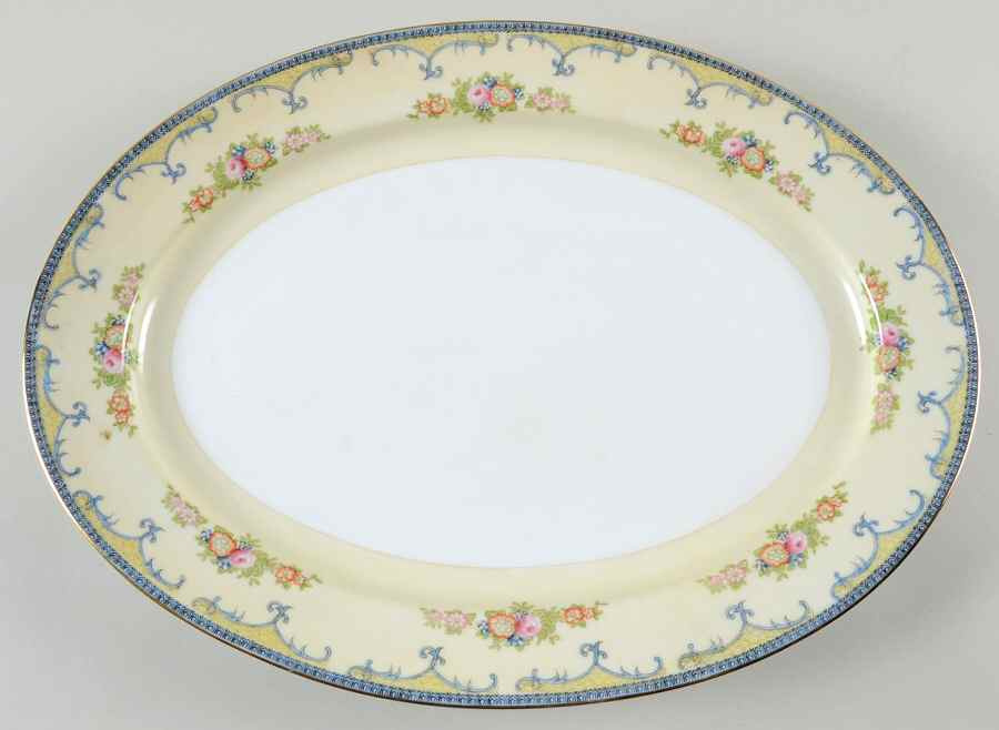 NAG89 16" Oval Serving Platter by Nagoya Shokai-1