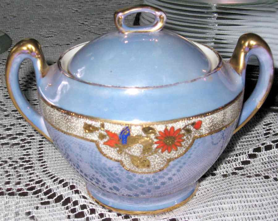 N1479 Sugar Bowl & Lid by Noritake-1