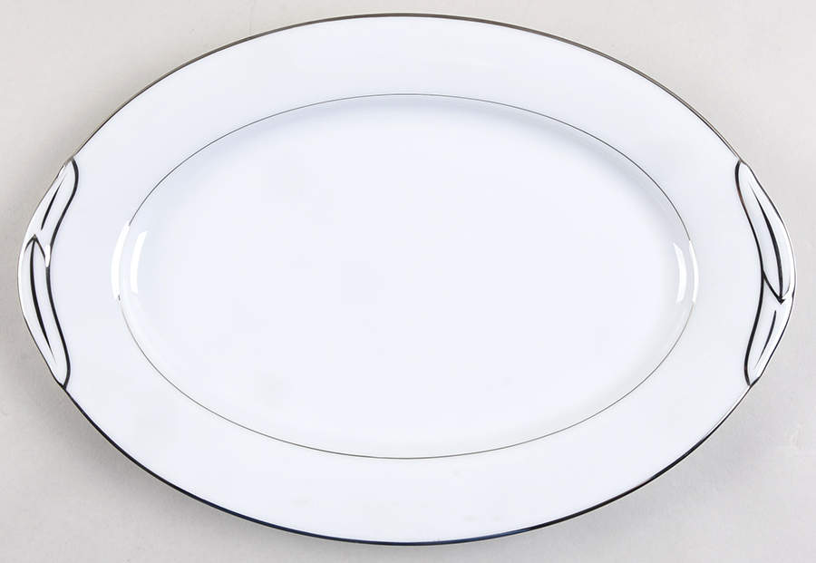 Derry 12" Oval Serving Platter by Noritake-1