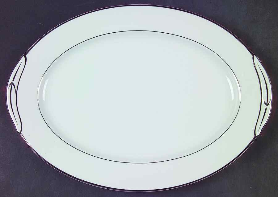 Derry 13" Oval Serving Platter by Noritake-1