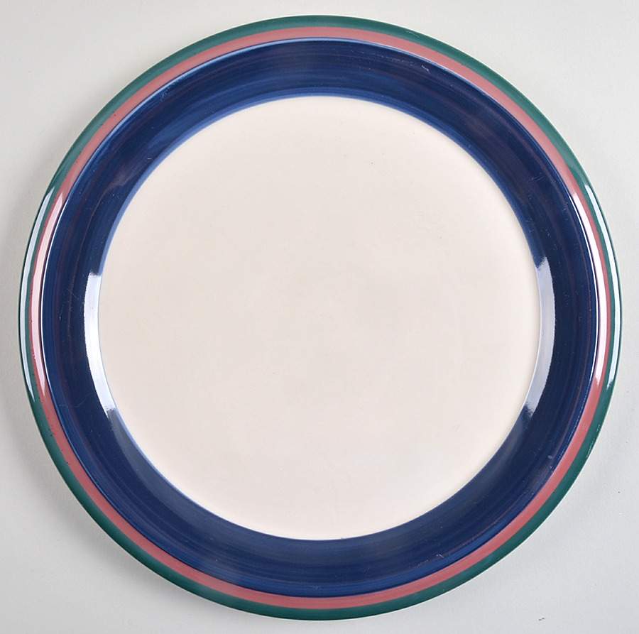 Concentrics Blue 12" Chop Plate (Round Platter) by Noble Excellence-1
