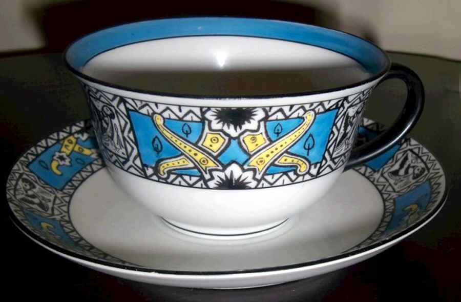 N1496 Flat Cup & Saucer Set by Noritake-1
