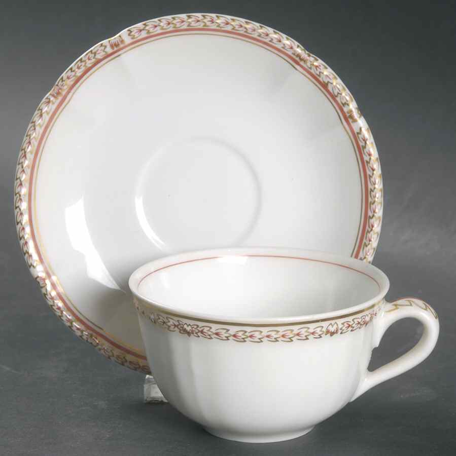 NYM9 Flat Demitasse Cup & Saucer Set by Nymphenburg-1