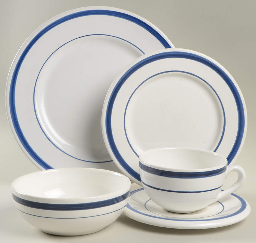 Navy Blue (Portugal) 5 Piece Place Setting by Nautica-1