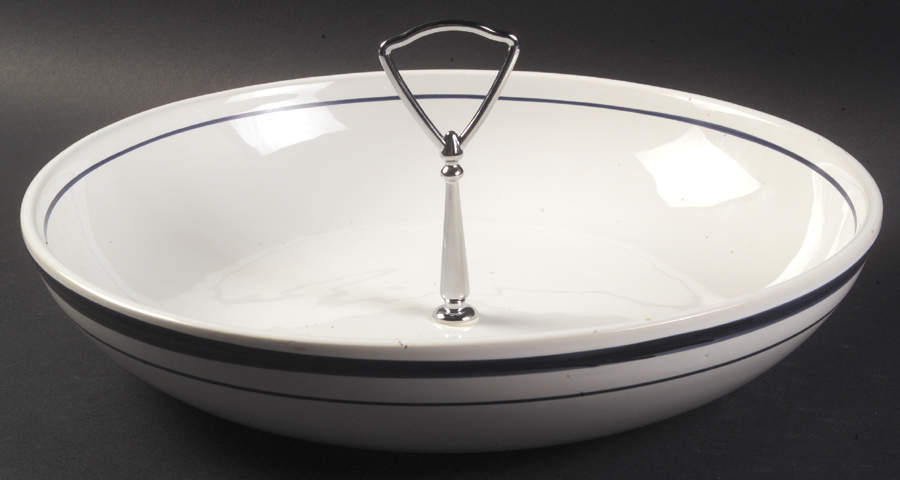 Navy Blue (Portugal) Bottom Tray for 2 Tier Serving Tray by Nautica-1