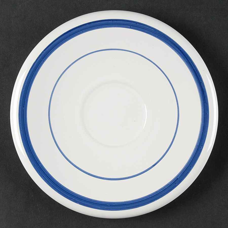 Navy Blue (Portugal) Saucer by Nautica-1