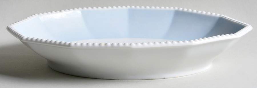 Perl Blue 9" Oval Vegetable Bowl by Nymphenburg-1